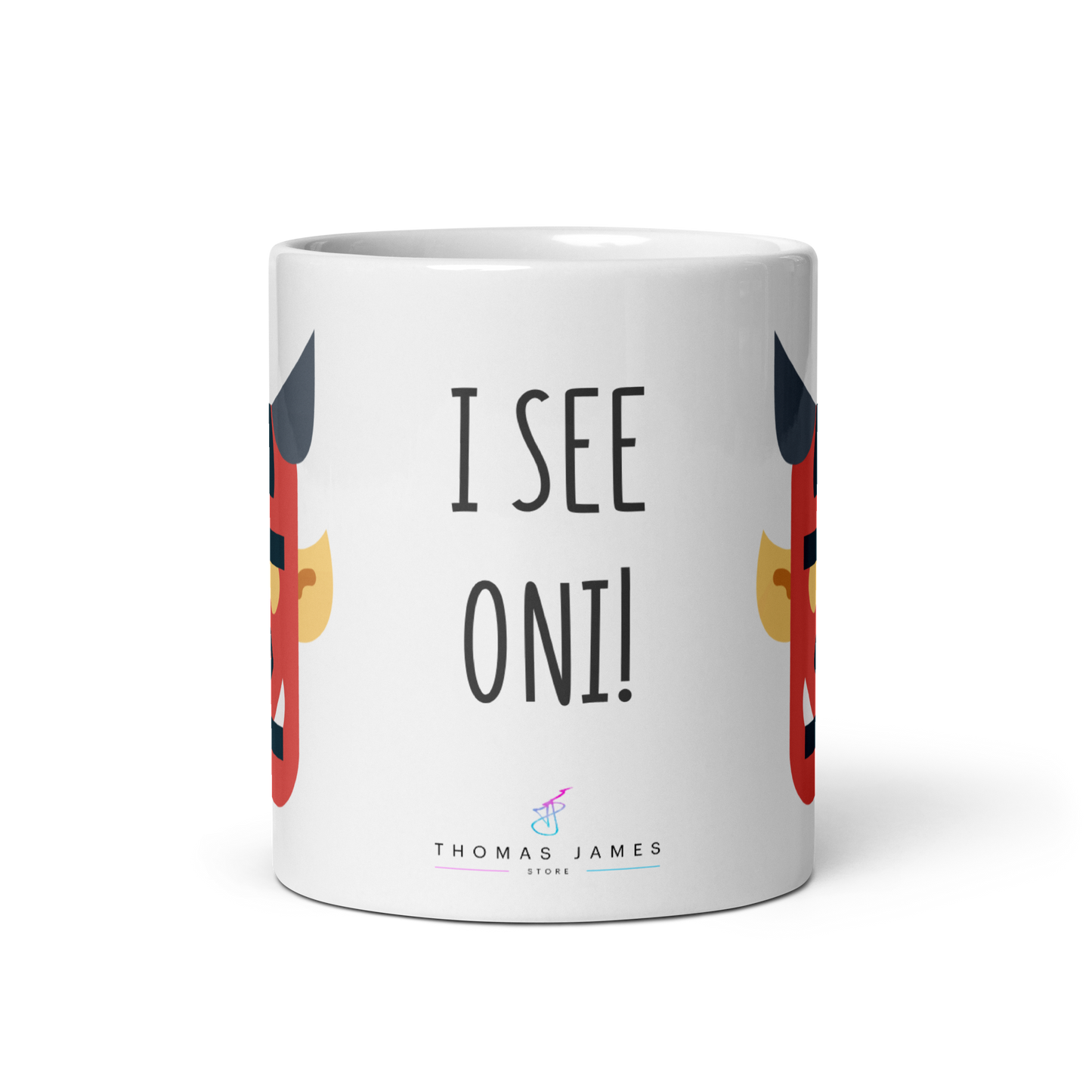 I See Oni! Glossy Mug