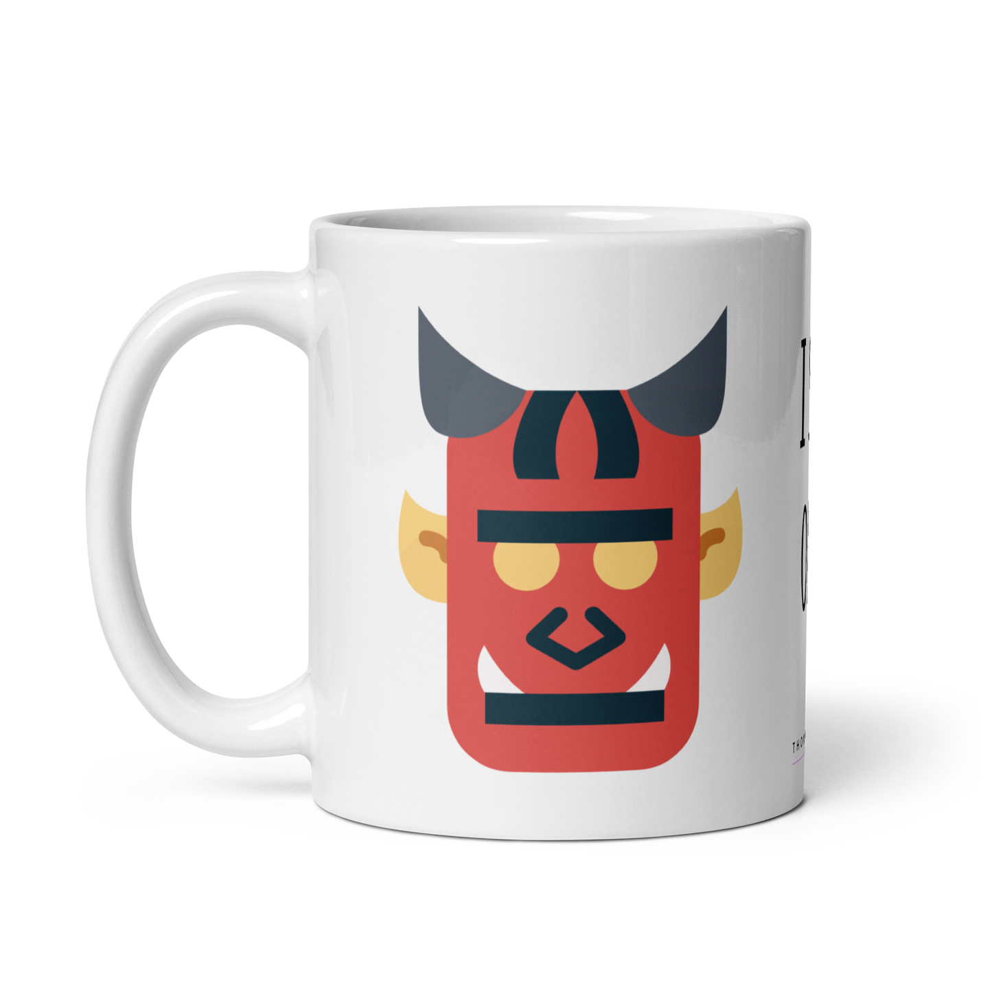 I See Oni! Glossy Mug