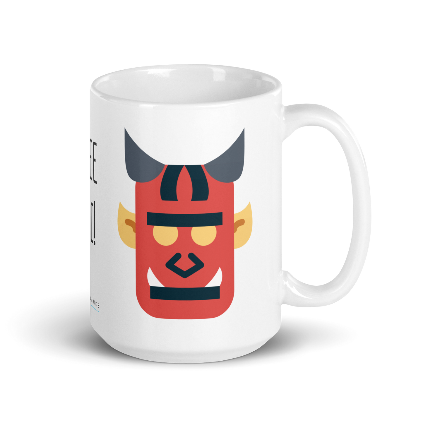 I See Oni! Glossy Mug